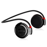 Auriculares Bluetooth con reproductor MP3 NVAHVA, auriculares deportivos inalámbricos con reproductor MP3 y radio FM, auriculares estéreo con tarjeta TF MP3 de hasta 32 GB, mini-503 negro, mini-503 rojo, mini-503 azul, mini-503 dorado
